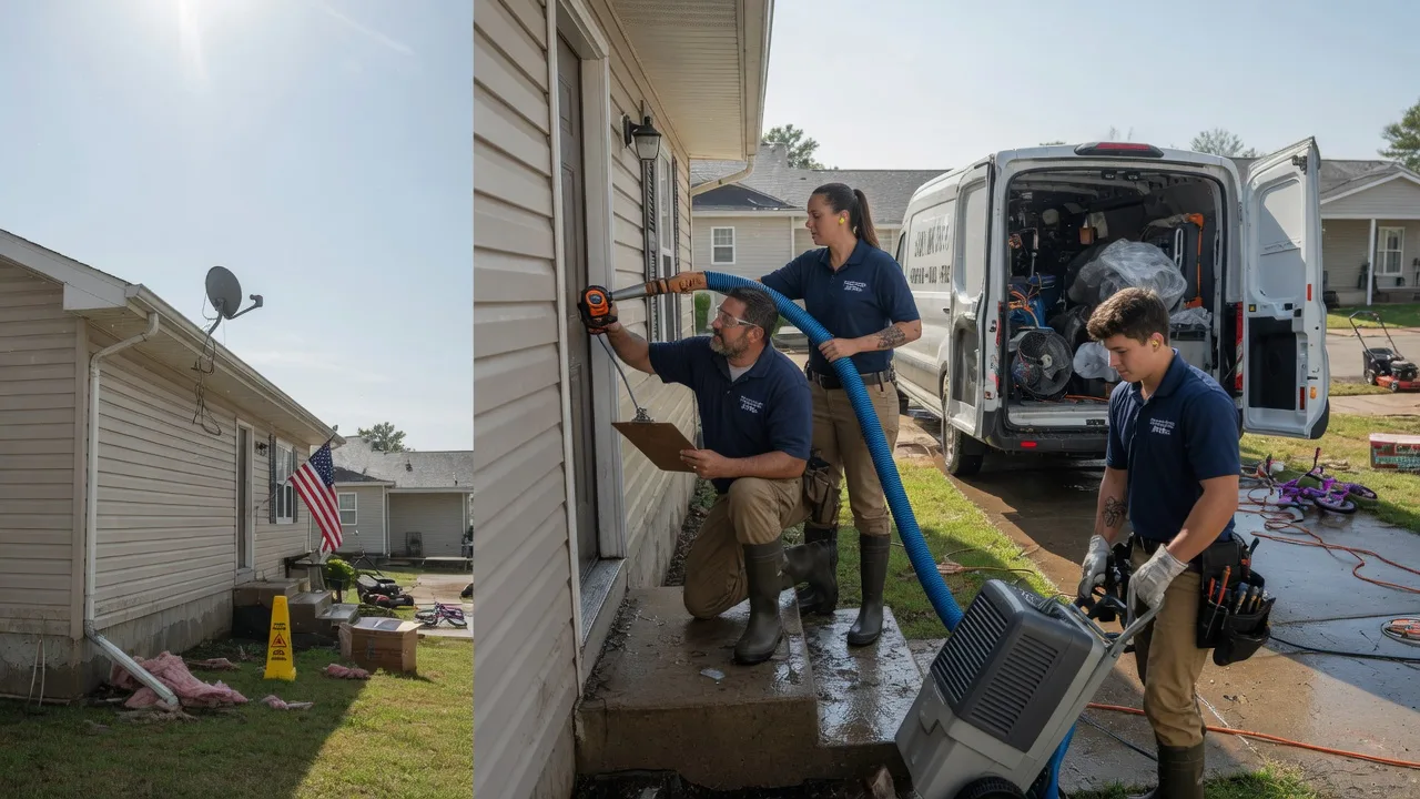 Ceiling Water Damage Restoration in Powersite, MO near me